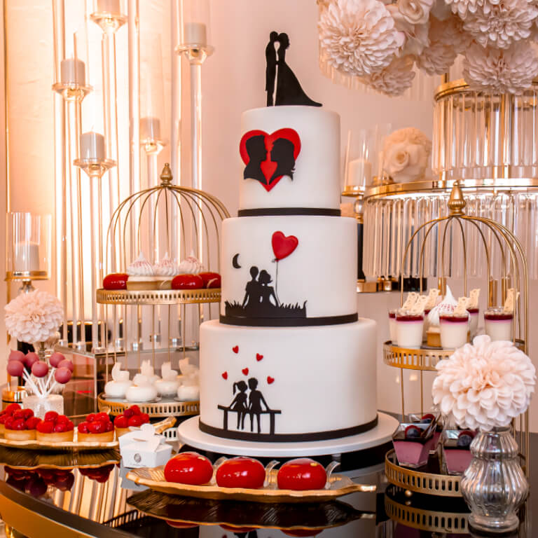 Love Story Cake - Wedding cakes - Cakes - Zdjęcie 1