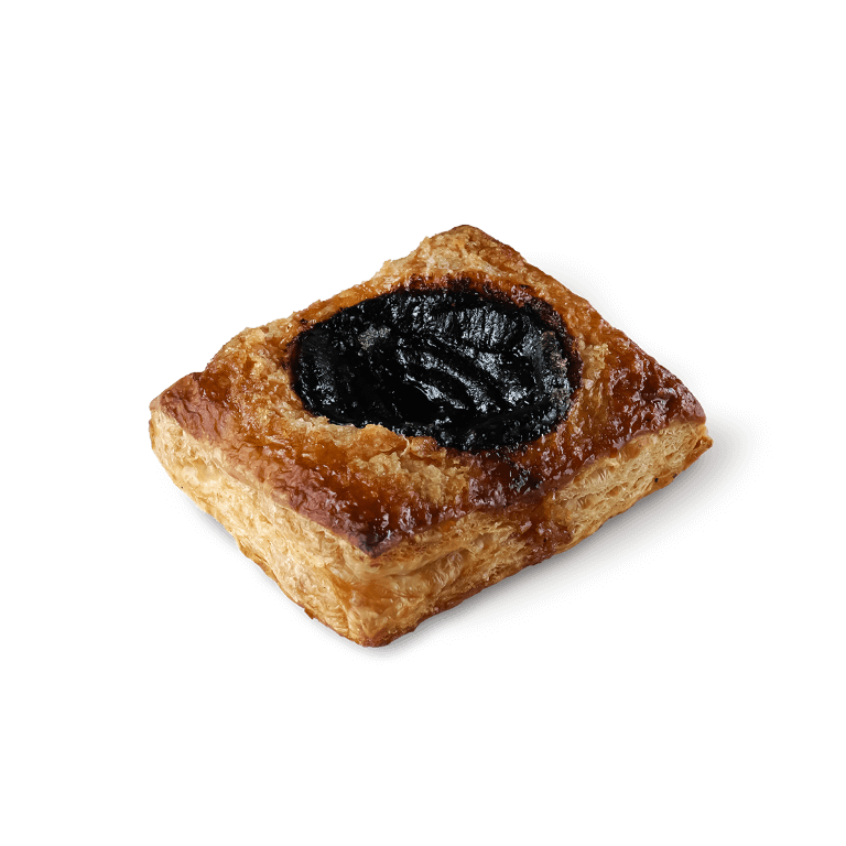 Puff pastry with jam