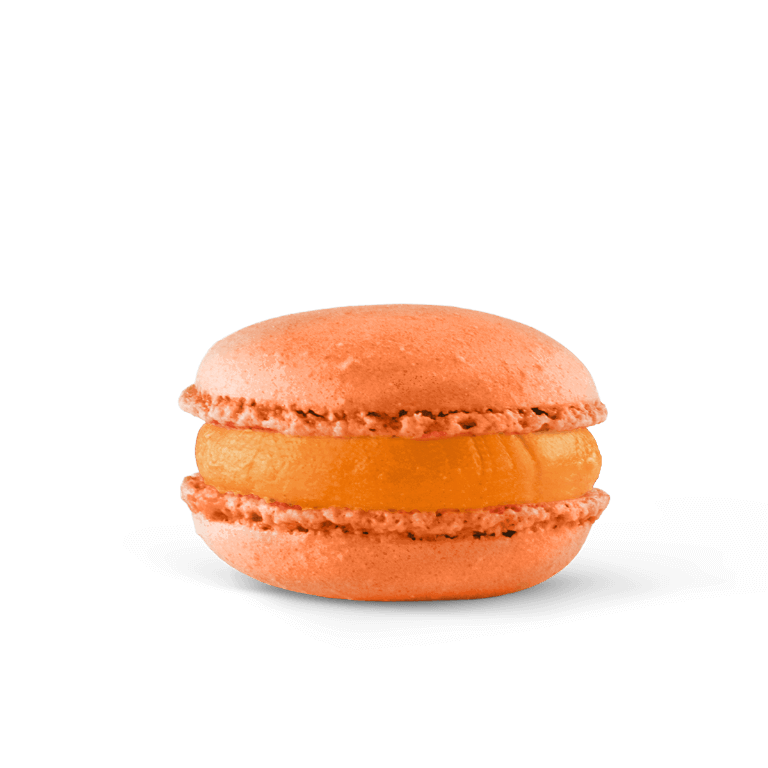 Orange macaroon